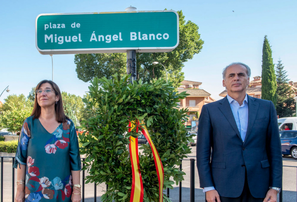 Acto de homenaje Miguel Ángel Blanco