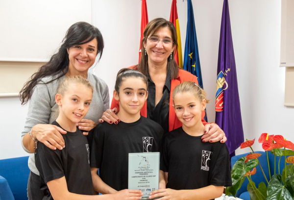 Campeonas gimnasia artística