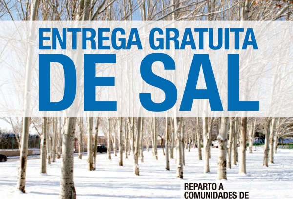 Cartel entrega de sal