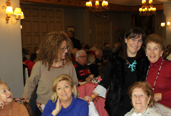 Encuentro de mayores de Pozuelo en Segovia por Navidad