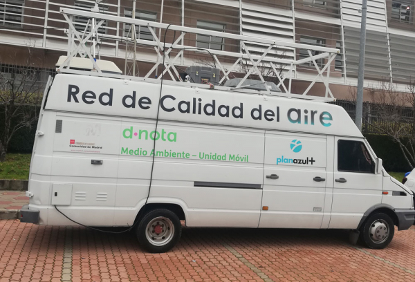 Unidad móvil de calidad del aire