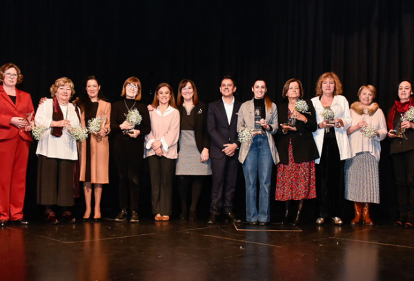 Homenajeados en el Día del Docente