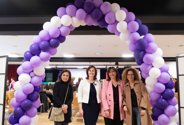 La alcaldesa, Susana Pérez Quislant, en la inauguración de Womened