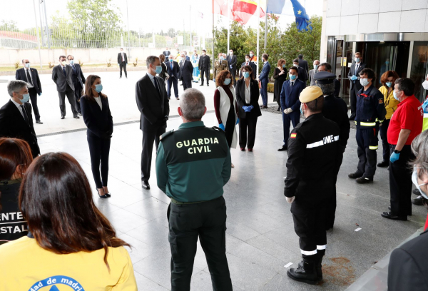 Visita al 112 de SSMM los Reyes