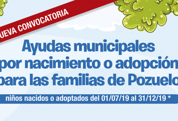 Cartel Ayudas por nacimiento