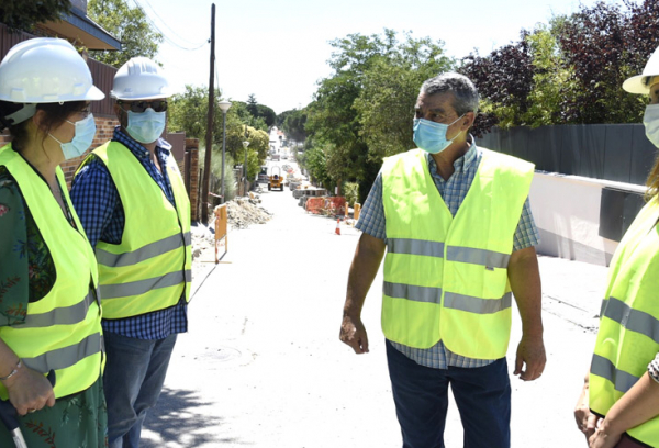 Susana Pérez Quislant visita las obras de La Cabaña