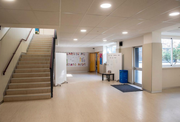 Obras en los colegios