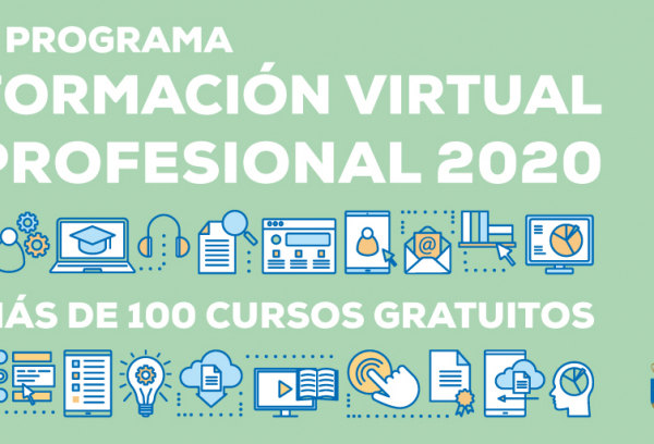 cartel formación virtual