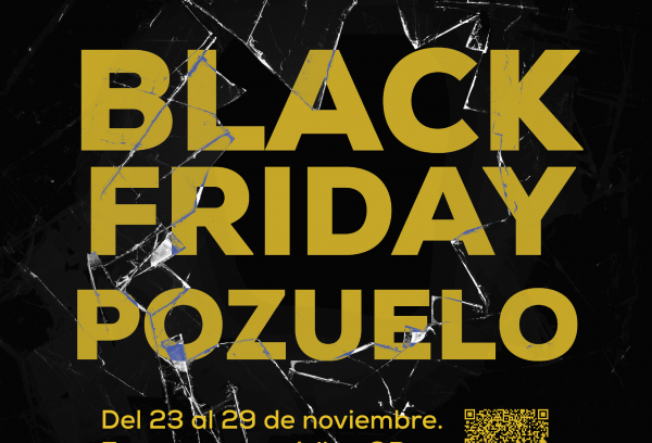 cartel black friday pozuelo