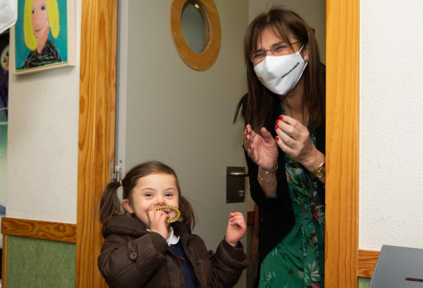 La alcaldesa de Pozuelo, Susana Pérez Quislant, en la conmemoración del Día Internacional de la Discapacidad