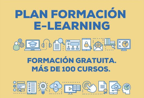 Cartel Plan de formación e-Learning