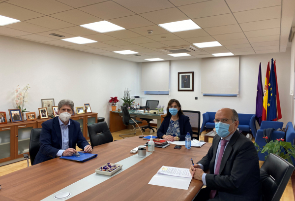 Reunión presidente Colonia Los Ángeles