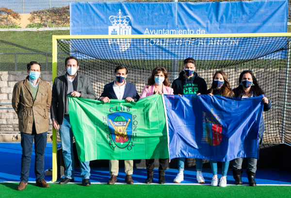 Susana Pérez Quislant felicita al Club Hockey Pozuelo por su 25 aniversario