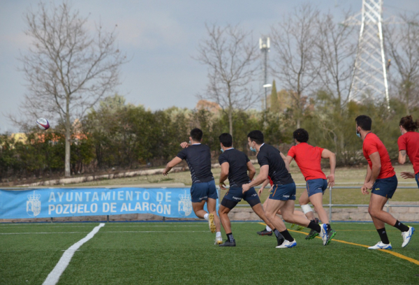 Entrenamiento de Rugby