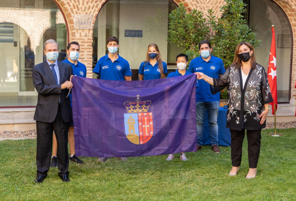 La alcaldesa recibe a los deportistas paralímpicos de Pozuelo de Alarcón que participarán en los Juegos Olímpicos y Paralímpicos #Tokyo2020