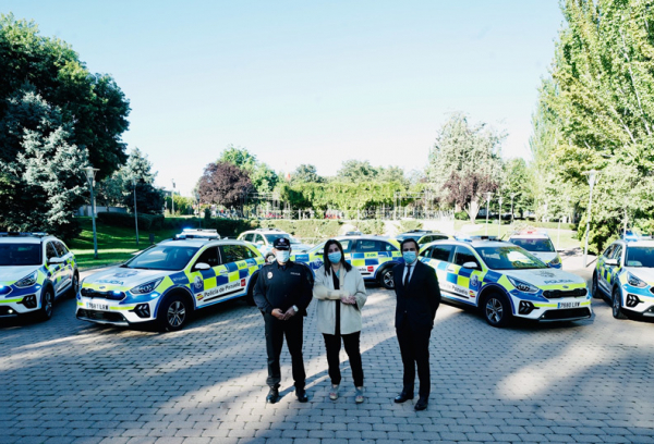 Coches patrulla Policía Municipal de Pozuelo de Alarcón