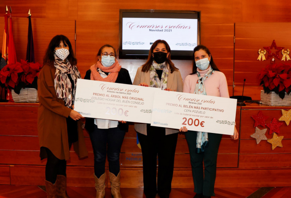 Premios concursos navideños de belenes, arboles y felicitaciones