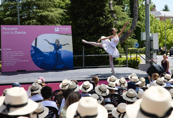 Una de las escenas del espectáculo de Danza