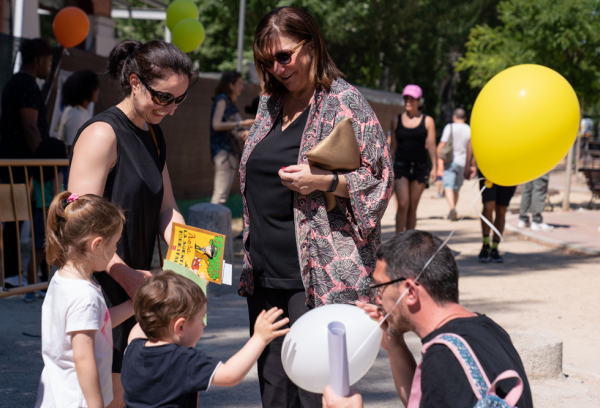 Ayuda campamentos familias