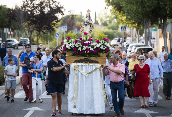 Imagen de la procesión en 2019
