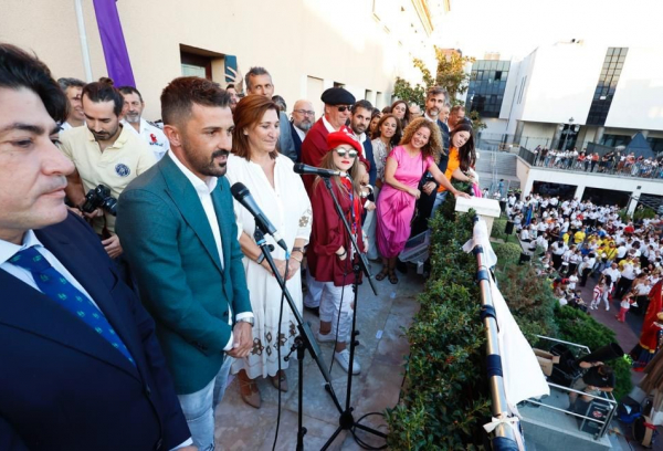 Pregón con David Villa