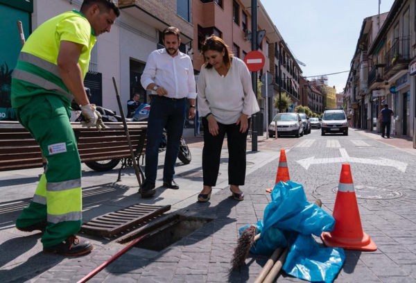 Limpieza de imbornales