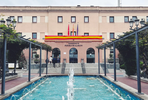 Fachada Ayuntamiento de Pozuelo de Alarcón