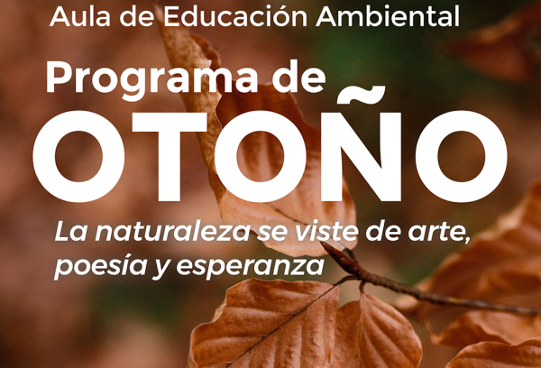 Cartel Otoño en el Aula de Educación Ambiental