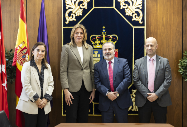 Firma del convenio con la Fundación ONCE