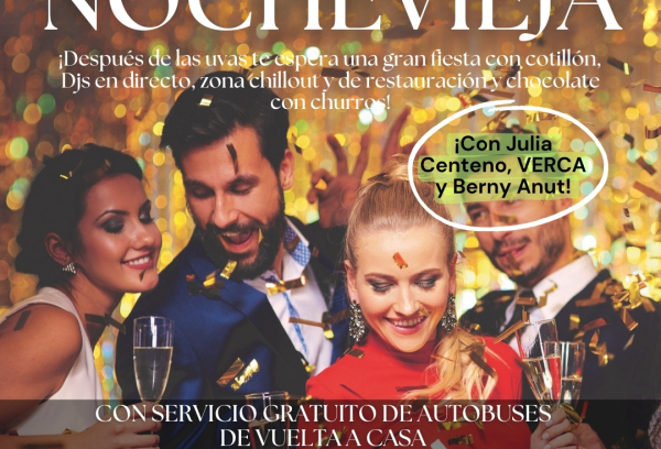 Cartel de la Fiesta de Nochevieja