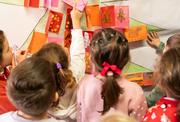 Visita campamento en inglés