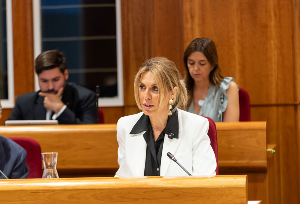 La alcaldesa Paloma Tejero en el Debate del estado del municipio