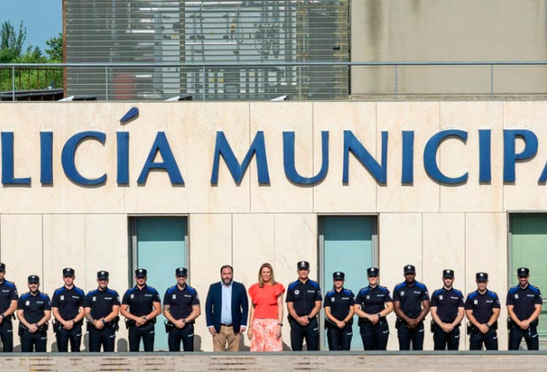 Policías municipales