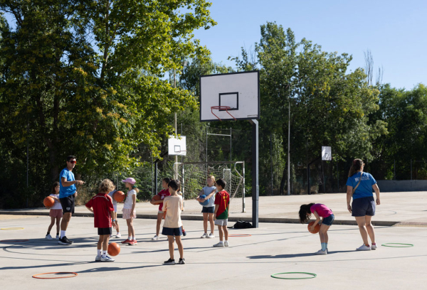 campamento de agosto