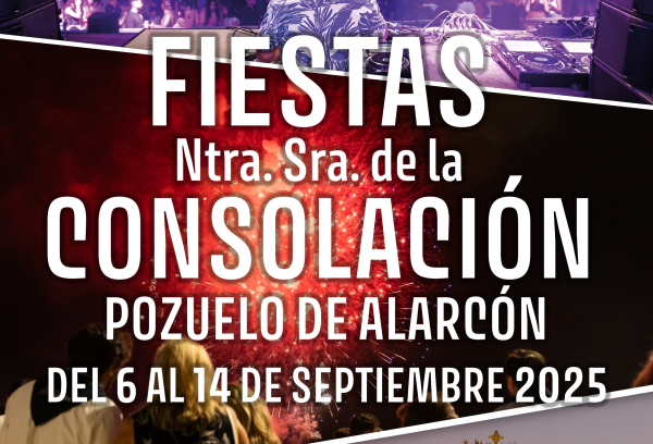 Cartel de las Fiestas en honor a la Virgen de la Consolación 2025