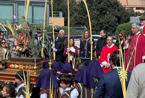 Domingo de ramos procesión