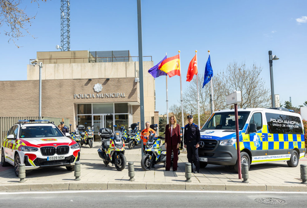 Nuevos vehículos de la Policía Municipal, SEAPA y Protección Civil