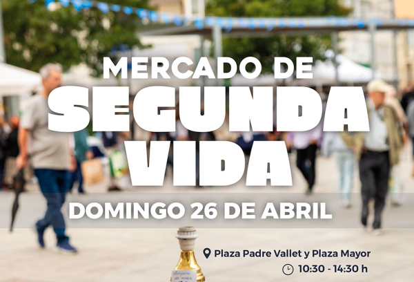 Cartel Mercado de segunda vida