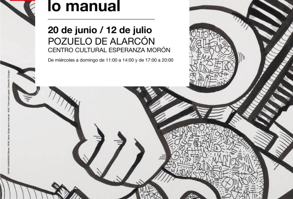 cartel elogio de lo manual